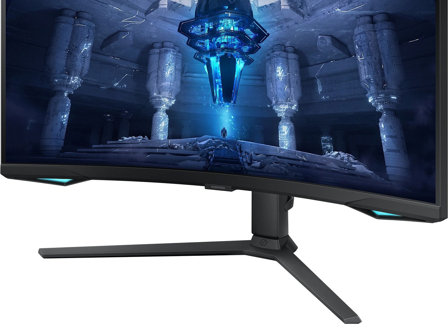 Монитор Samsung 32" Odyssey Neo G7 S32BG752NI черный VA LED 16:9 HDMI полуматовая HAS Piv 350cd 178гр/178гр 3840x2160 165Hz FreeSync Premium Pro DP 4K USB 6.7кг