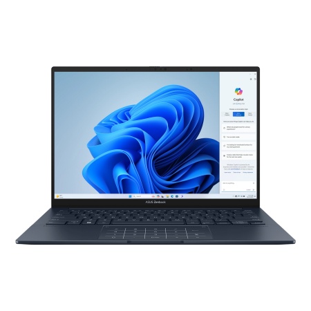 Ноутбук ASUS Zenbook 14 OLED UX3405MA-QD437 Intel Core Ultra 5 Processor 125H/16Gb/SSD512GB/14"/OLED/FHD/NoOS/Ponder Blue (90NB11R1-M010B0)