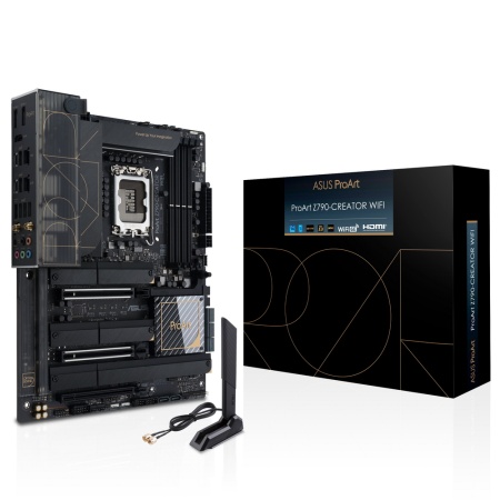 PROART Z790-CREATOR WIFI /LGA1700,Z790,DDR5,PCIE5.0,WIFI 6E,MB (90MB1DV0-M0EAY0) /LGA1700,Z790,DDR5,PCIE5.0,WIFI 6E,MB (90MB1DV0-M0EAY0)