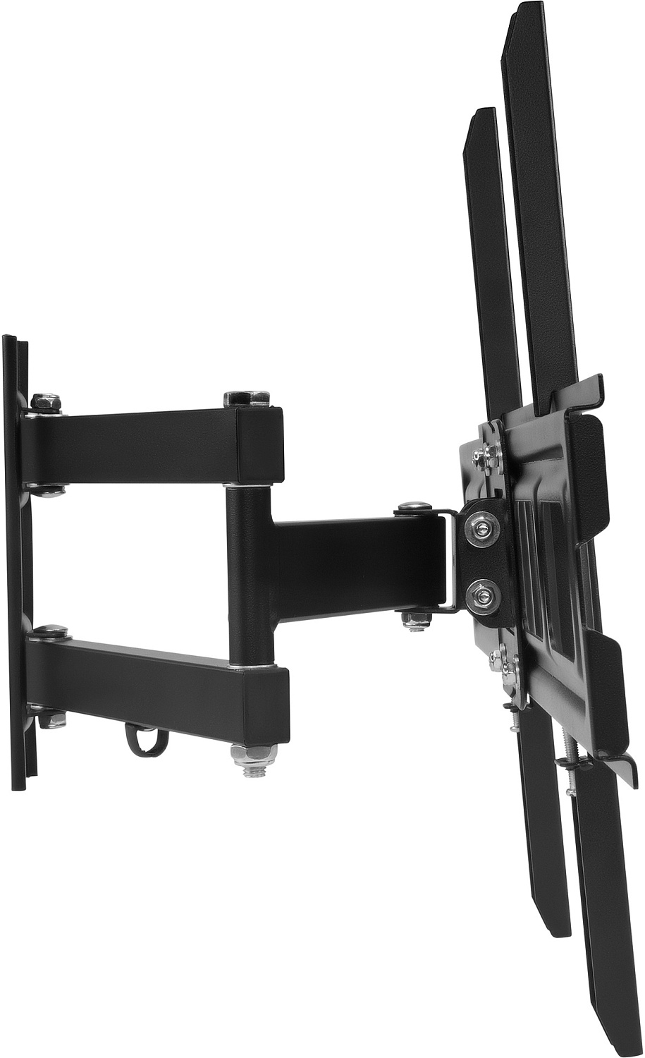 Кронштейн для телевизора Buro MF2 черный 32"-70" макс.35кг настенный поворотно-выдвижной и наклонный