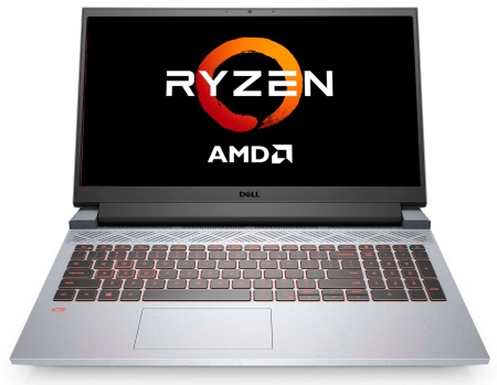 Ноутбук Dell G15 5515 Ryzen 5 5600H 8Gb SSD256Gb NVIDIA GeForce RTX 3050 4Gb 15.6" WVA FHD (1920x1080) Windows 11 Home grey WiFi BT Cam (G515-1410)