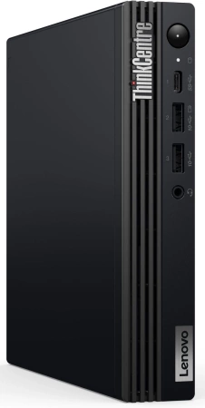 Неттоп Lenovo ThinkCentre Tiny M70q-5 slim i5 13400T (1.3) 16Gb SSD512Gb UHDG без ОС WiFi BT 90W kb мышь клавиатура черный (12TDS14100)