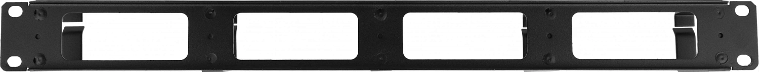 Кабельный органайзер Горизонтальный Hyperline CM-1U-ML односторонний кольца 1U шир.:19" глуб.:60мм