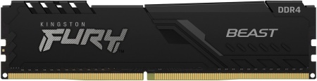 Оперативная память Kingston 32GB 3200MHz DDR4 CL16 DIMM (Kit of 2) 1Gx8 FURY Beast Black