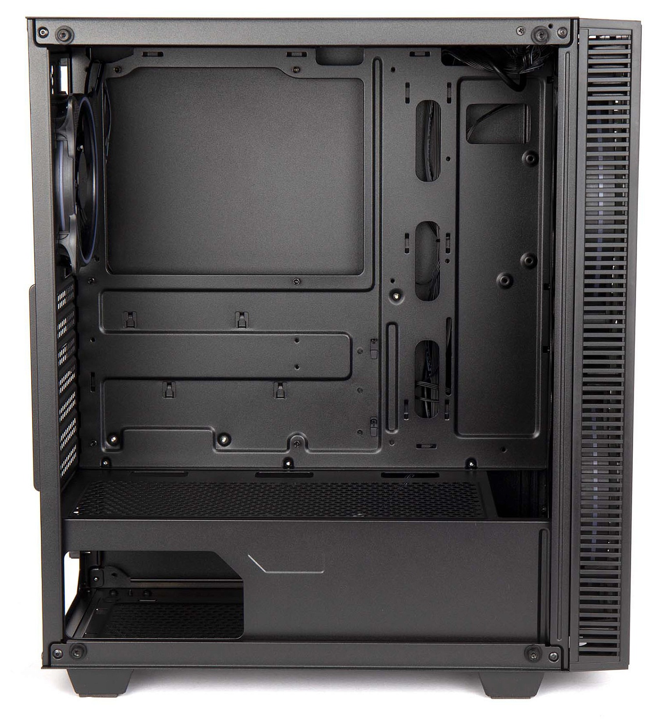 Корпус Hiper BH33 черный без БП ATX 3x120mm 2x140mm 1xUSB2.0 1xUSB3.0 audio bott PSU