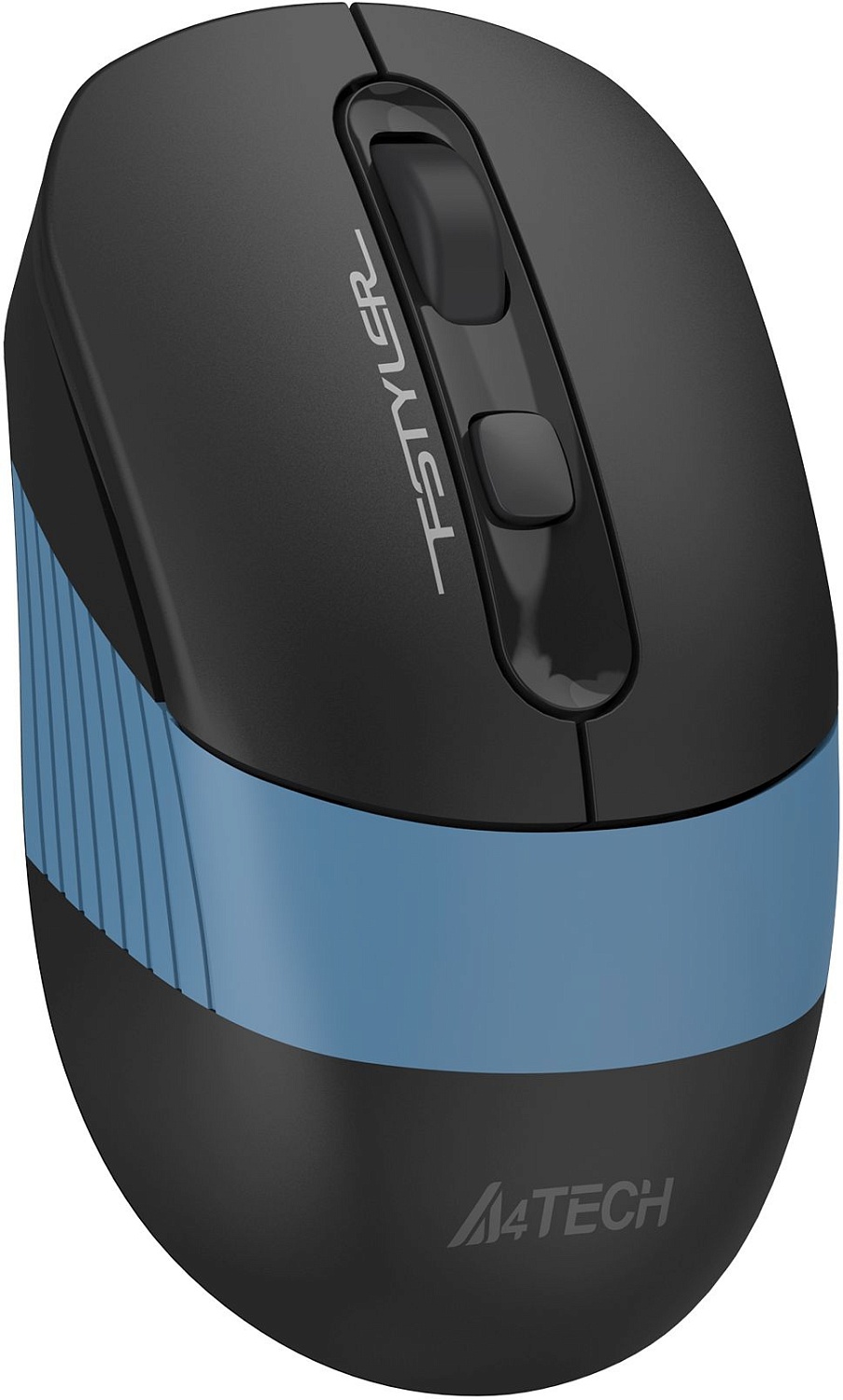 Мышь A4Tech Fstyler FG10CS Air черный/синий оптическая (2000dpi) silent беспроводная USB для ноутбука (4but) Мышь A4Tech Fstyler FG10CS Air черный/синий оптическая (2000dpi) silent беспроводная USB для ноутбука (4but)