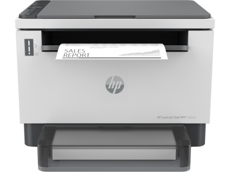 Лазерное многофункциональное устройство HP LaserJet Tank MFP 1602w  (A4, 600dpi,22 ppm, 64Mb, 1 tray 150,USB 2.0 /WiFi/Ethernet 10/100Base/Bluetooth/AirPrint, Cartridge 5000 pages in box)