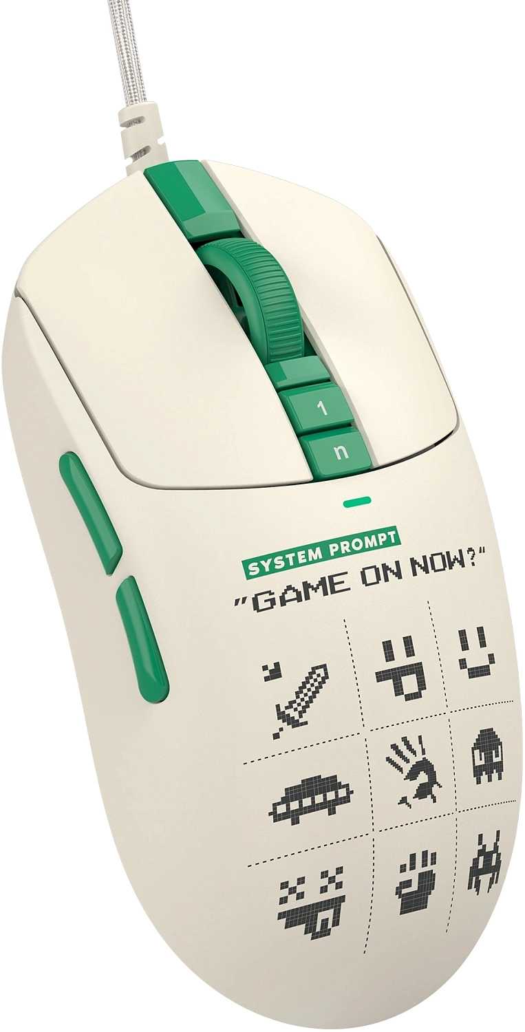 Мышь A4Tech Bloody W72 Ultra Pixels Green рисунок/бежевый/зеленый оптическая (20000dpi) USB (7but) Мышь A4Tech Bloody W72 Ultra Pixels Green рисунок/бежевый/зеленый оптическая (20000dpi) USB (7but)