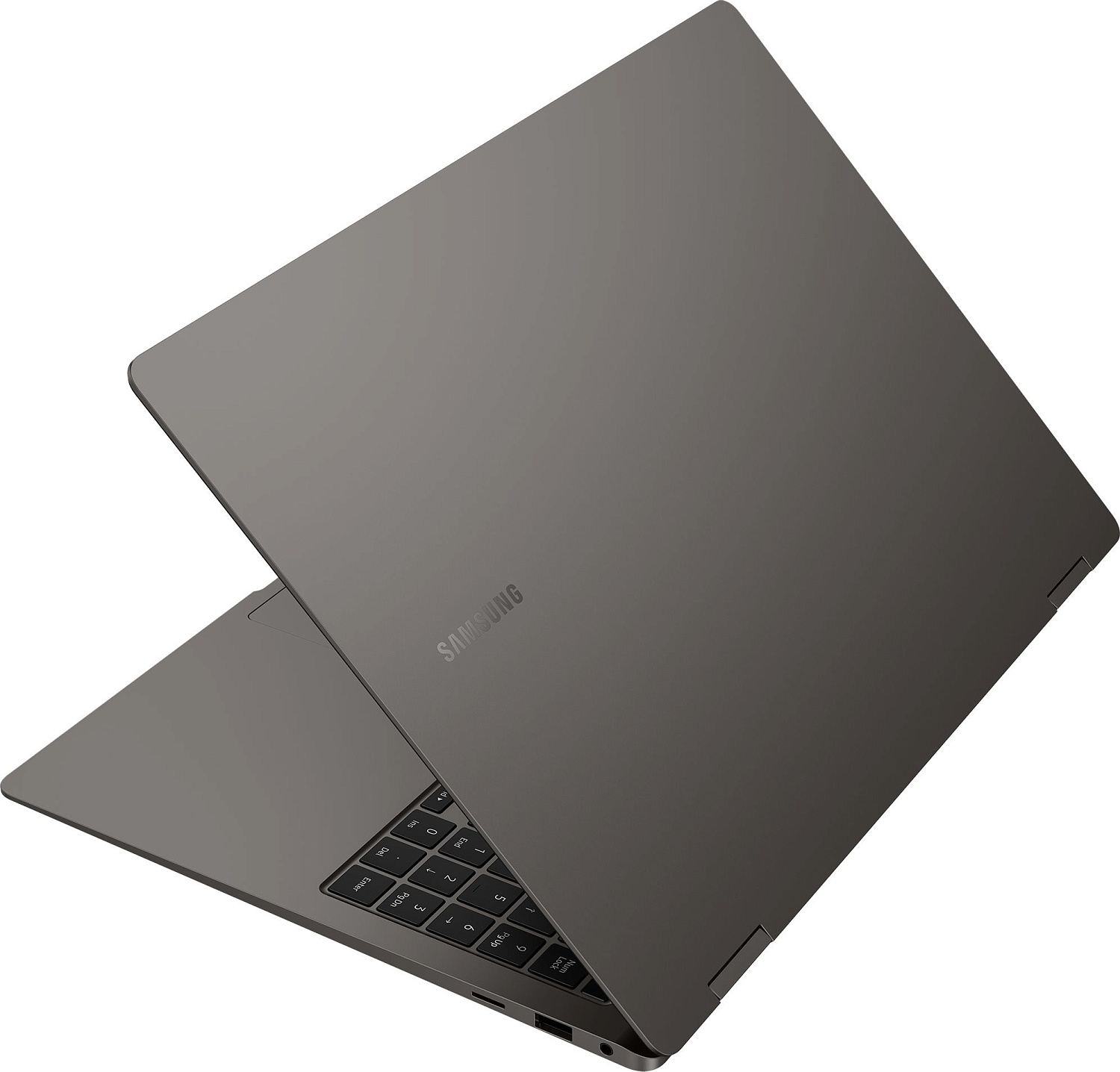 Ноутбук Samsung Galaxy Book 3 Pro 360 NP964 Core i7 1360P 16Gb SSD512Gb Intel Iris Xe graphics 16" AMOLED Touch 3K (2880x1800) Windows 11 Professional graphite WiFi BT Cam (NP964QFG-KA1IT)