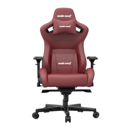 Кресло игровое Anda Seat Kaiser 2, цвет бордовый, размер XL (180кг), материал ПВХ (модель AD12XL)