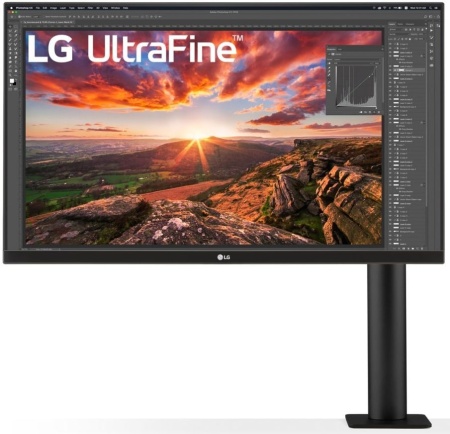 Монитор LG 27" UltraFine 27UN880P-B черный IPS LED 16:9 HDMI M/M матовая HAS Piv 350cd 178гр/178гр 3840x2160 60Hz DP 4K USB 7.8кг