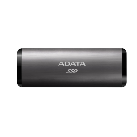 Накопитель SSD A-Data USB-C 2Tb ASE760-2TU32G2-CTI SE760 1.8" серый