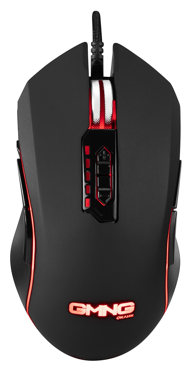 Мышь GMNG 970GM черный оптическая (7200dpi) USB (11but) Мышь GMNG 970GM черный оптическая (7200dpi) USB (11but)
