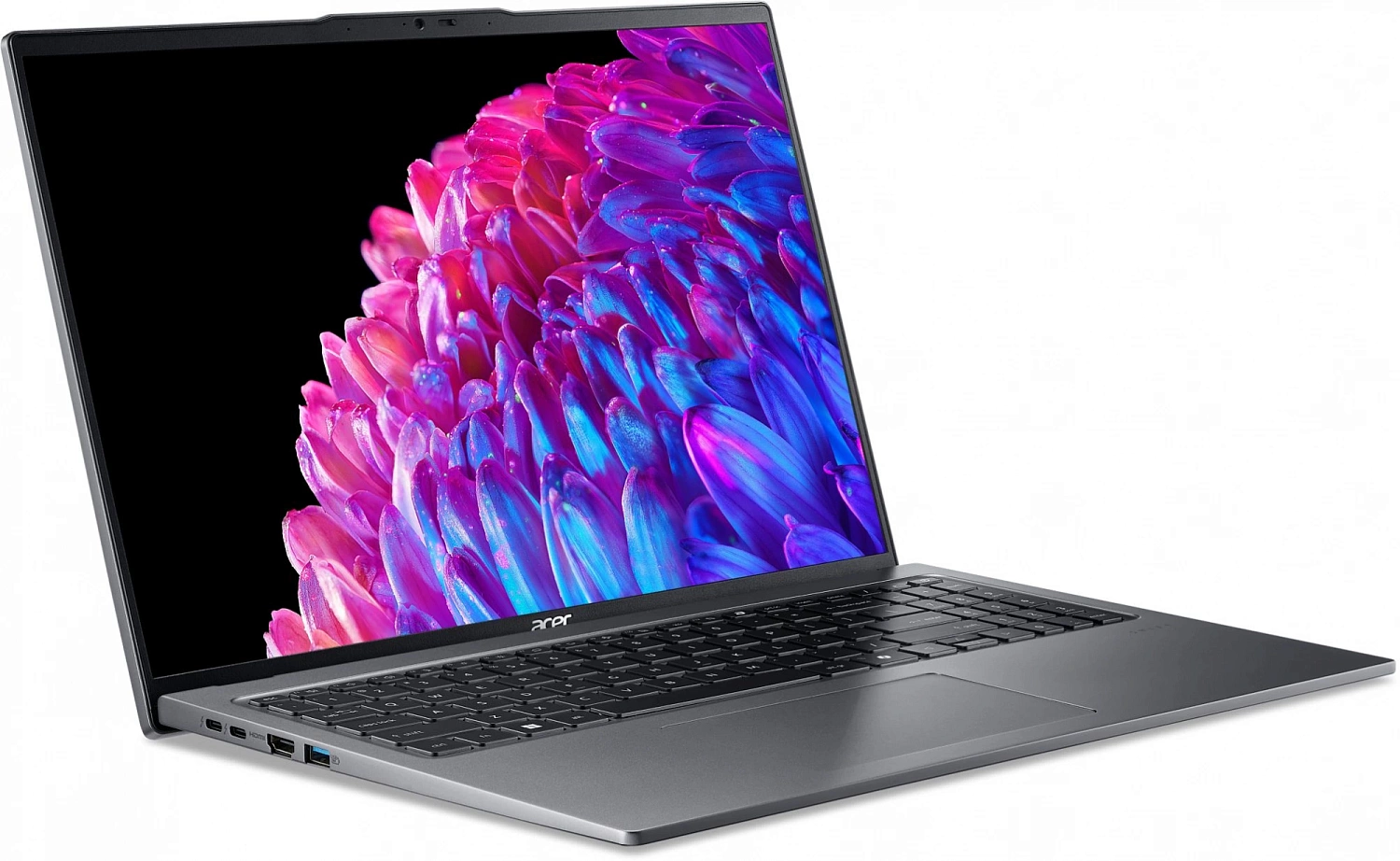 Ноутбук Acer Swift SFG16-72-50UC Core Ultra 5 processor 125H/16GB/SSD1024GB/16.0"/IPS/WQXGA/Win11/Iron (NX.KUBCD.002)