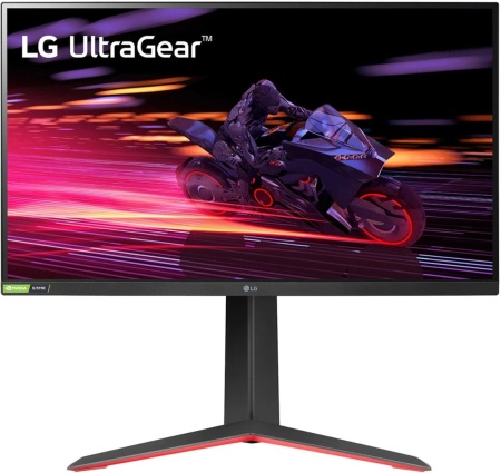 Монитор LG 27" UltraGear 27GP750-B черный IPS LED 16:9 HDMI матовая HAS 400cd 178гр/178гр 1920x1080 240Hz G-Sync FreeSync DP FHD 6кг