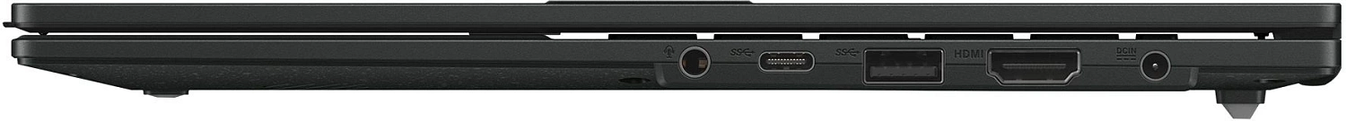 Ноутбук Asus Vivobook Go E1504FA-BQ833W Ryzen 5 7520U 16Gb SSD512Gb AMD Radeon 15.6" IPS FHD (1920x1080) Windows 11 Home black WiFi BT Cam (90NB0ZR2-M01C70)