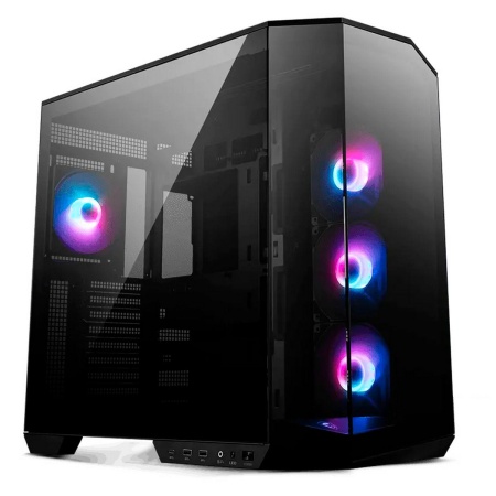 Корпус MSI MAG Pano 100R PZ , Mid Tower, ATX, 2xUSB 3.2 Gen 1, 1xUSB 3.2 Gen2 Type-C, 3x120mm ARGB Reverse Blade Fan, 1x120mm ARGB Fan, ARGB+PWM Control Board,Tempered Glass Window, Brown Box