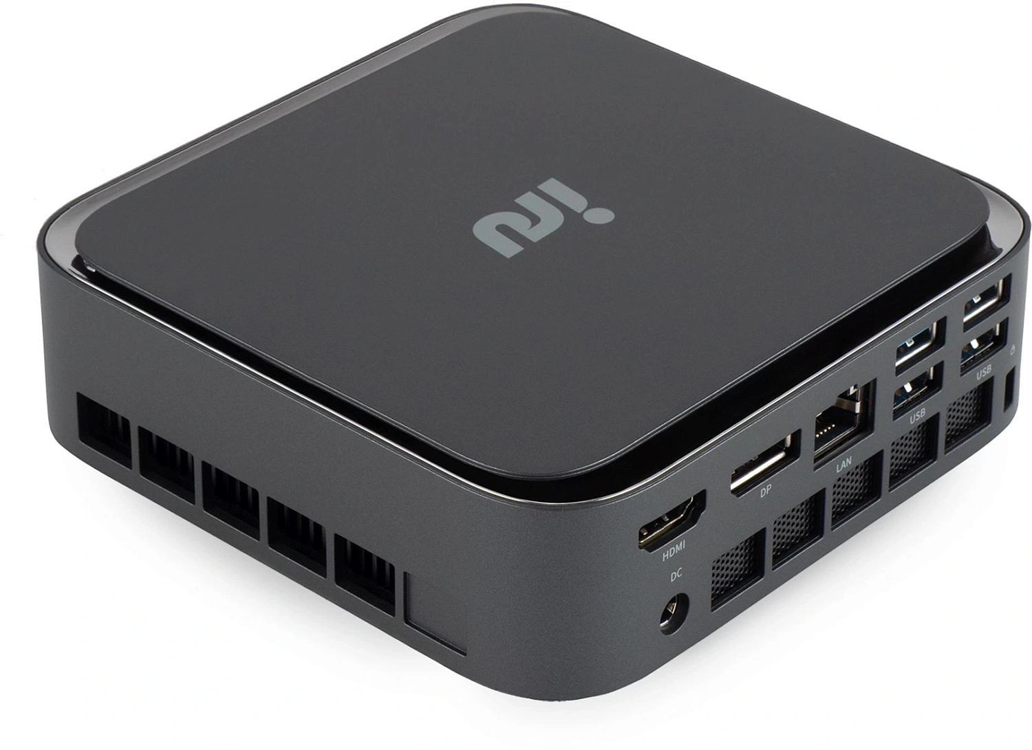 Неттоп IRU Tactio 513 i5 1235U (1.3) 16Gb SSD512Gb Iris Xe Windows 11 Pro 64 GbitEth WiFi BT 120W серый (RUS) (2187333)