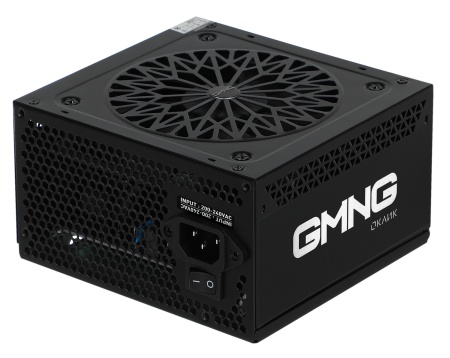 Блок питания GMNG ATX 500W PSU-500W-80+ 80+ (20+4pin) APFC 120mm fan 5xSATA RTL