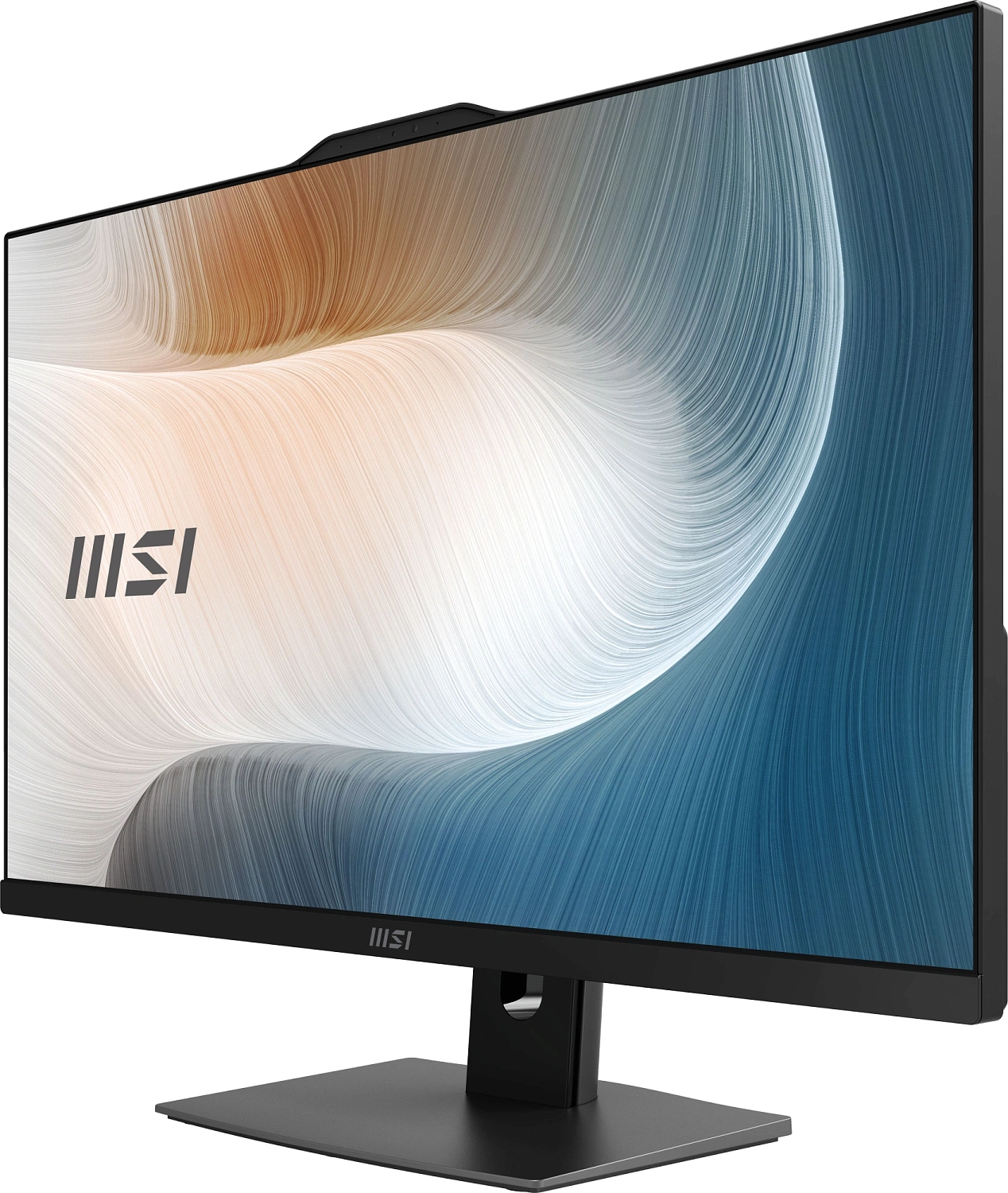 Моноблок MSI Modern AM272P 1MA-1461XRU 27" Full HD Core 5 120U 16Gb SSD500Gb Graphics без ОС GbitEth WiFi BT клавиатура мышь Cam черный 1920x1080