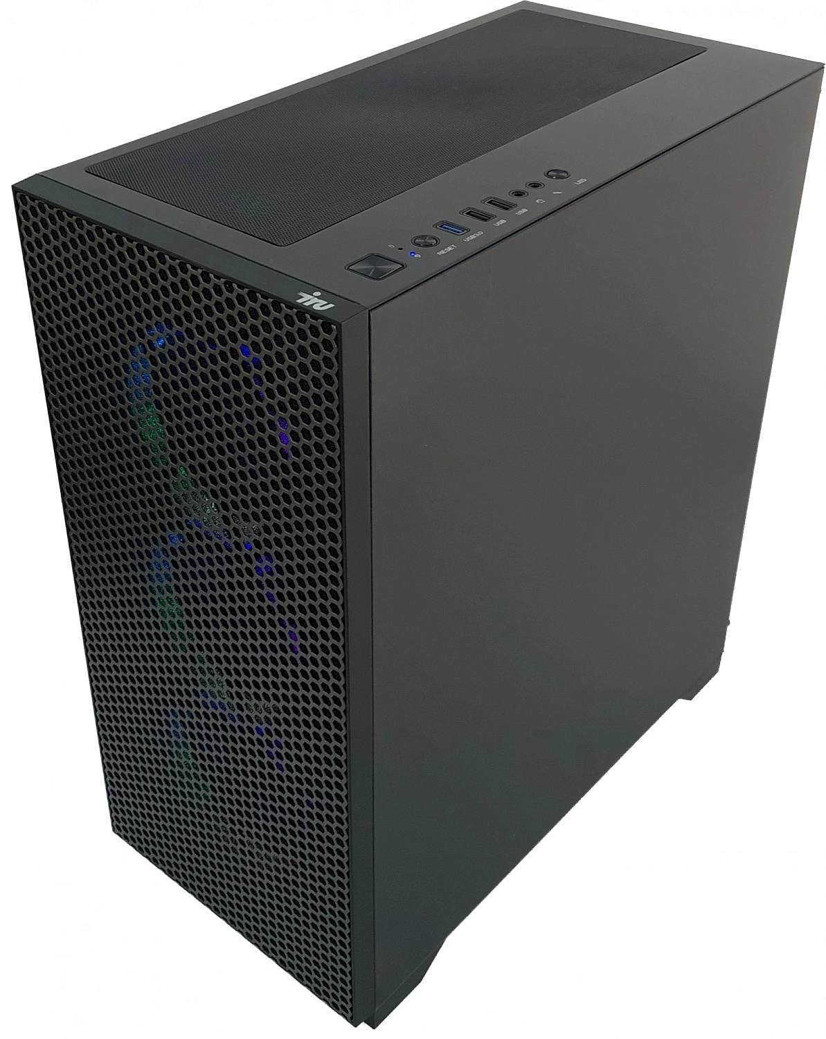 ПК IRU Game 717 TWR i7 10700F (2.9) 32Gb 1Tb 7.2k SSD500Gb RTX3080 8Gb Free DOS GbitEth 750W черный (2029277)