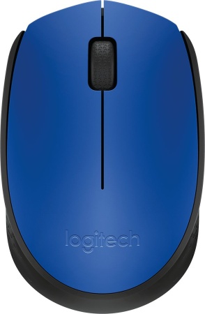 Мышь Logitech Wireless Mouse M171, blue [910-004640]