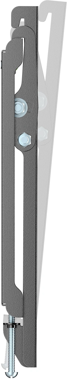 Кронштейн для телевизора Ultramounts UM847 черный 13"-43" макс.45кг настенный наклон