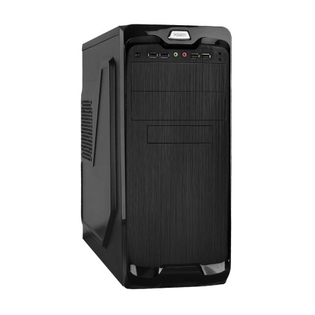 Exegate EX269439RUS Корпус Miditower UN-604 Black, ATX, без БП 2*USB+2*USB3.0, Audio (104990)