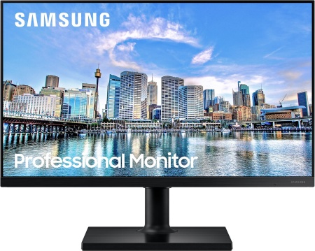 Монитор Samsung 27" LF27T450FQRXEN черный IPS LED 5ms 16:9 HDMI полуматовая HAS Piv 1000:1 250cd 178гр/178гр 1920x1080 75Hz DP FHD USB 4.6кг