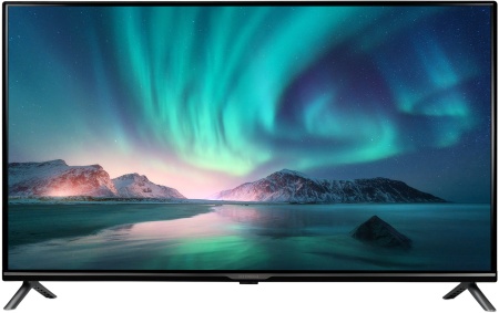 Телевизор LED Hyundai 40" H-LED40BT3001 черный/серебристый FULL HD 60Hz DVB-T2 DVB-C DVB-S2 USB