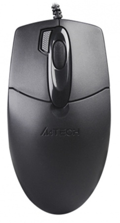 Мышь A4Tech OP-730D черный оптическая (1200dpi) USB (4but)