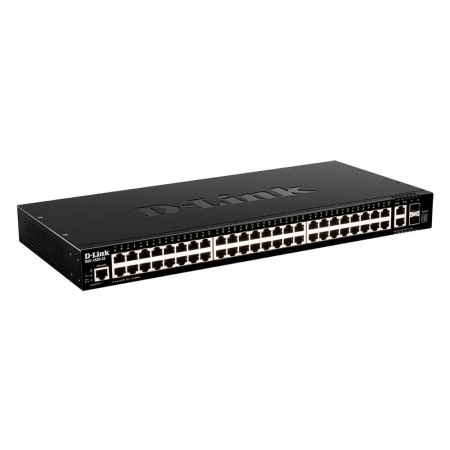 Коммутатор D-Link Bad Pack DGS-1520-52/A1A Управляемый L3 стекируемый коммутатор с 48 портами 10/100/1000Base-T, 10GBase-T и 2 портами 10GBase-X SFP+ (454783) {5} bp