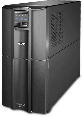 Источник бесперебойного питания APC Smart-UPS 3000VA/2700W, Line-Interactive, LCD, Out: 220-240V 8xC13 (4-Switched) 1xC19, SmartSlot, EPO, HS User Replaceable Bat, Black, 1 year warranty (REP: SMT3000I)