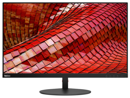 Монитор Lenovo ThinkVision T27i-10 27" 16:9 FHD (1920x1080) IPS, 4ms, 1000:1, 250cd/m2, 178/178, 1xVGA, 1xHDMI 1.4, 1xDP 1.2, USB HUB ( 4xUSB 3.0), 1xAudioOut(3.5mm), Tilt, Swivel, Pivot, Lift, 1Y