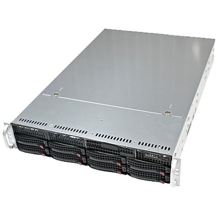 SuperMicro CSE-826BE16-R920LPB 2U SC826B Chassis w/1 Expander, Black