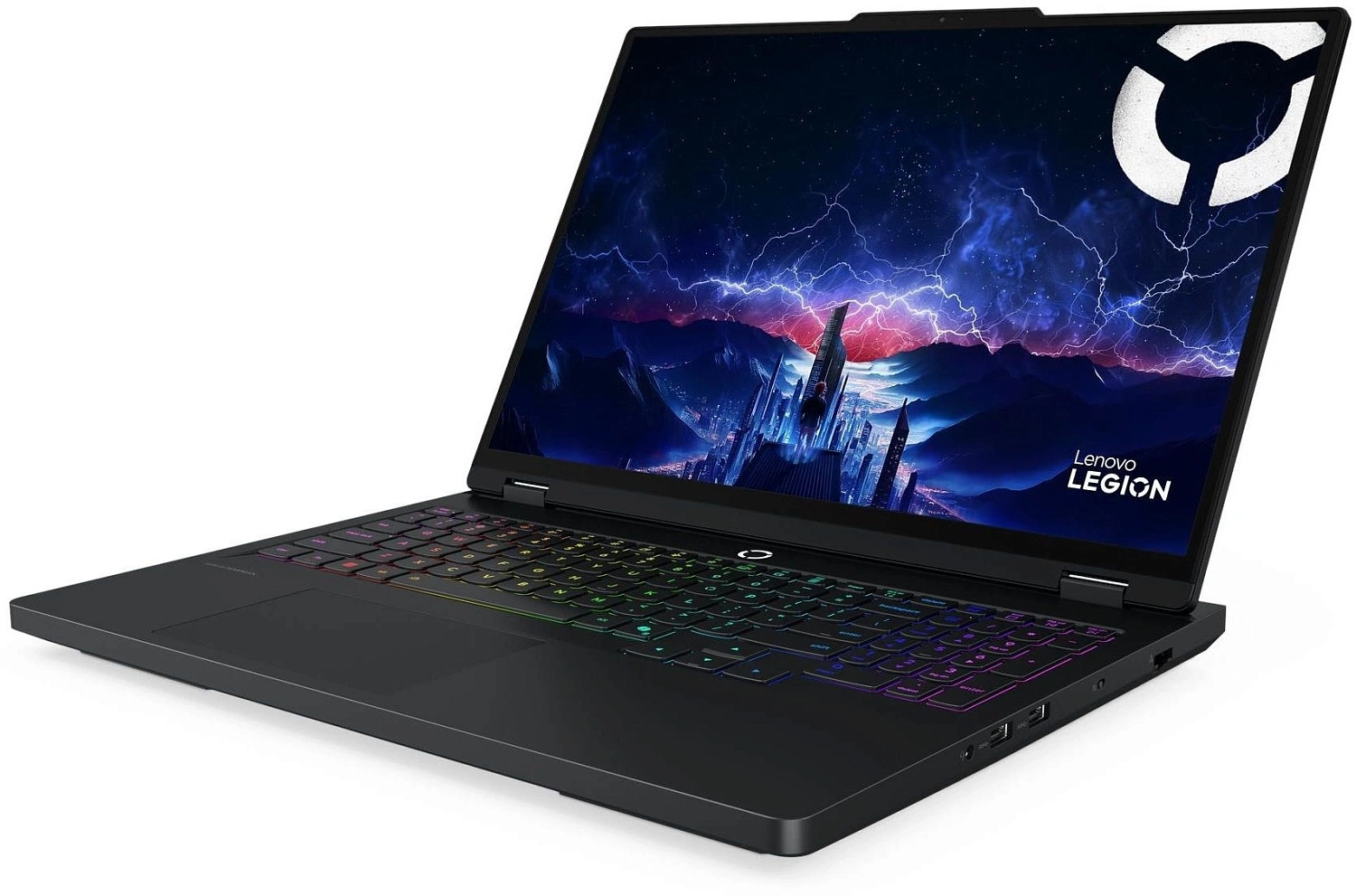 Ноутбук Lenovo Legion Pro 5 16IAX10 Core Ultra 9 275HX 32Gb SSD1Tb NVIDIA GeForce RTX 5060 8Gb 16" OLED WQXGA (2560x1600) без ОС black WiFi BT Cam (83F30010RK)
