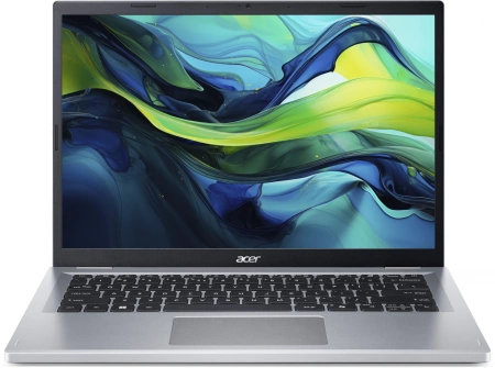 Ноутбук Acer Aspire Go AG14-31P-P7CL N200 8Gb SSD512Gb Intel UHD Graphics 14" IPS WUXGA (1920x1200) noOS metall WiFi BT Cam (NX.KXECD.003)