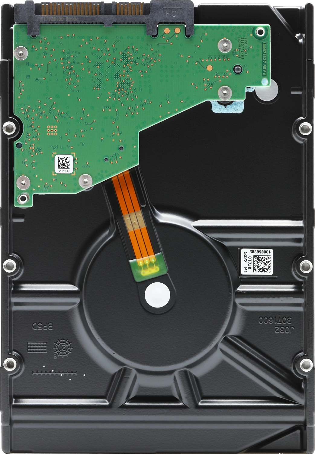 Жесткий диск Seagate Exos 7E10 HDD 3.5" SATA 10Tb, 7200 rpm, 256Mb buffer, 512e/4Kn, ST10000NM017B, 1 year (analog ST10000NM001G)