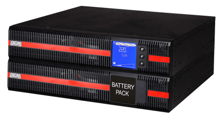 Источник бесперебойного питания Powercom MACAN, On-Line, Power Module, 10000VA/10000W, Rack/Tower, Hardware, LCD, Serial+USB, SmartSlot, without batteries, compatible with BAT with PDU (1384846)