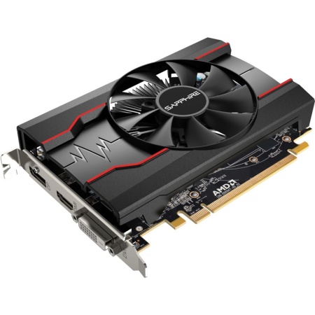 Видеокарта Sapphire PCI-E 11268-21-20G RX 550 2G OC AMD Radeon RX 550 2048Mb 64 GDDR5 1206/6000 DVIx1 HDMIx1 DPx1 HDCP Ret