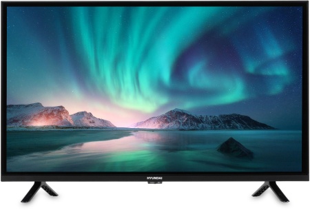 Телевизор LED Hyundai 32" H-LED32BS5002 Android TV Frameless черный HD 60Hz DVB-T2 DVB-C DVB-S DVB-S2 USB WiFi Smart TV