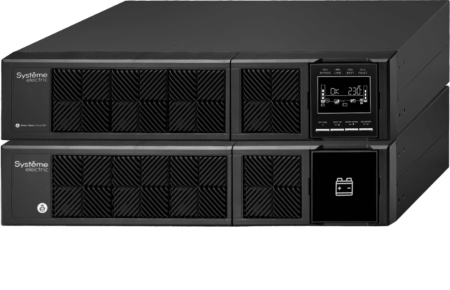 Источник бесперебойного питания Systeme Electric Smart-Save Online SRV, 6000VA/5400W, On-Line, Extended-run, Rack 4U(Tower convertible), LCD, Out: Hardwire, SNMP Intelligent Slot, USB, RS-232