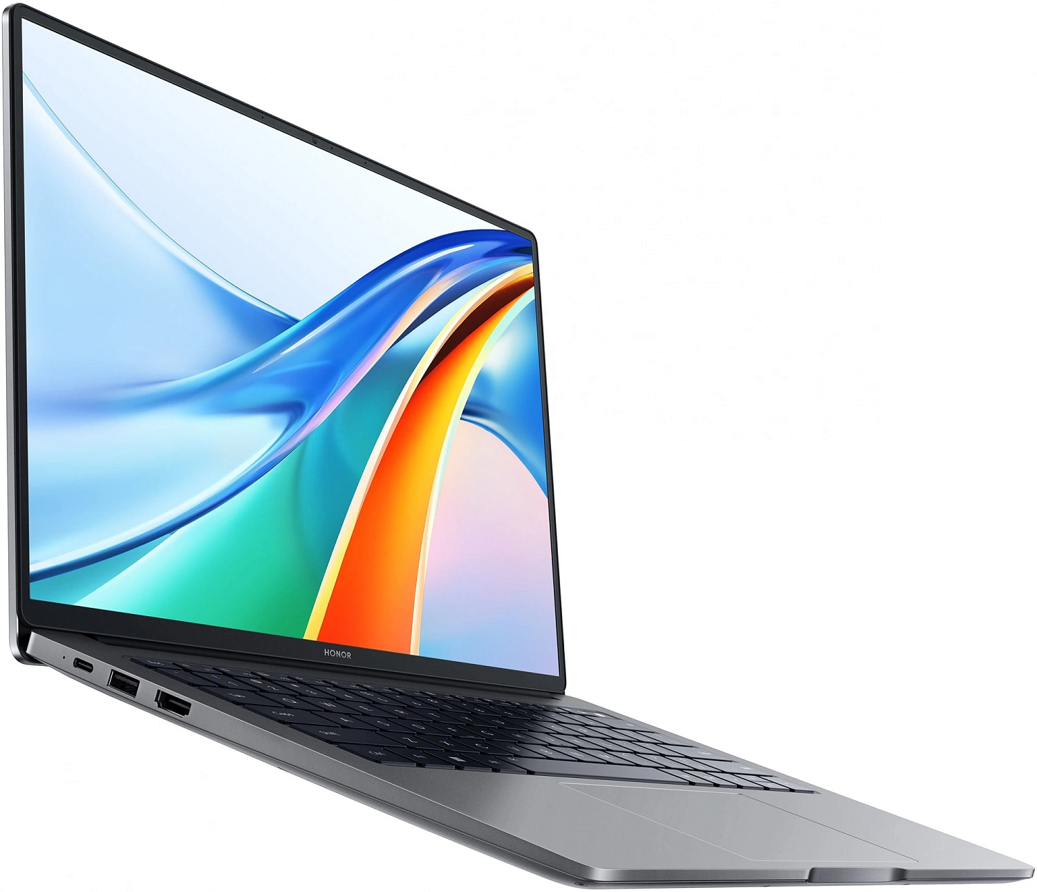 Ноутбук Honor MagicBook X14 Pro FRI-G58 Core i5 13420H 8Gb SSD512Gb Intel UHD Graphics 14" IPS FHD+ (1920x1200) Windows 11 Home grey WiFi BT Cam (5301AHQK)