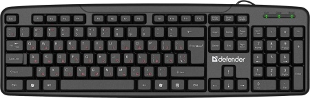 Клавиатура Defender Astra HB-588 черный USB (45588)