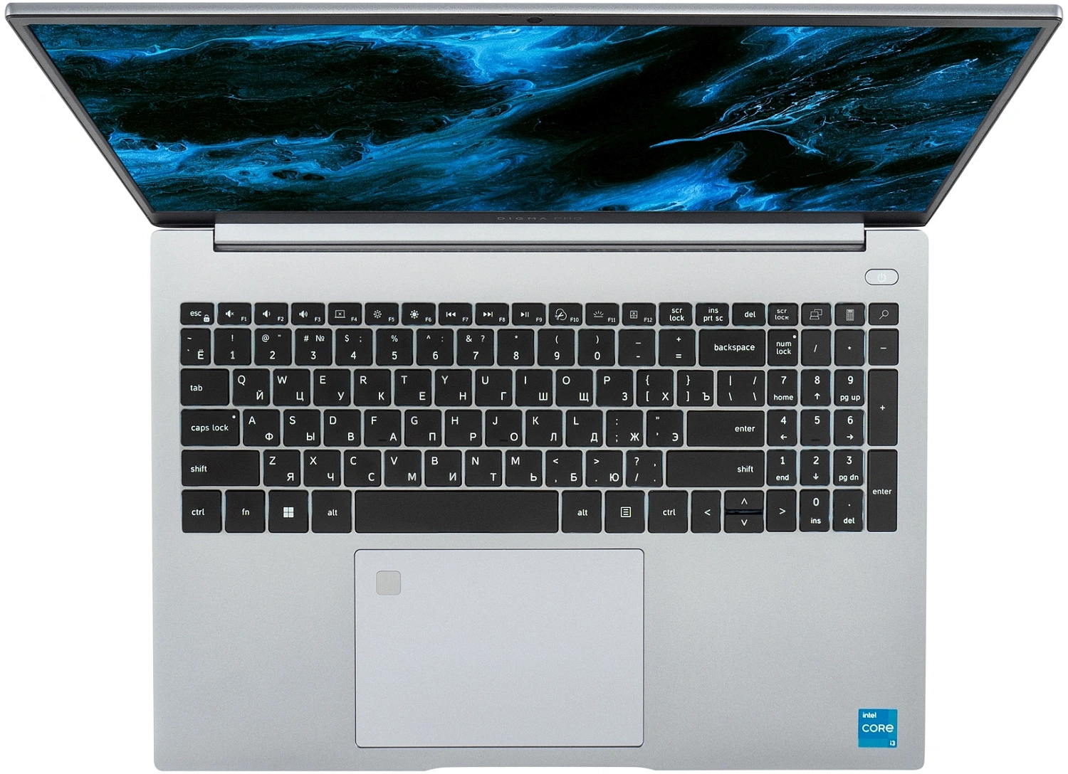 Ноутбук Digma Pro Pactos Core i3 1215U 8Gb SSD256Gb Intel UHD Graphics 16" IPS FHD (1920x1200) Windows 11 Professional dk.grey WiFi BT Cam 6060mAh (DN16P3-8CXW01)