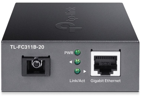 Медиаконвертер TP-Link TL-FC311B-20 WDM 1000Mbit RJ45 до 20km