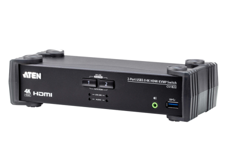 РљРІРј РїРµСЂРµРІРєР»СЋС‡Р°С‚РµР»СЊ ATEN 2-Port USB 3.0 4K HDMI KVMPв„ў Switch
