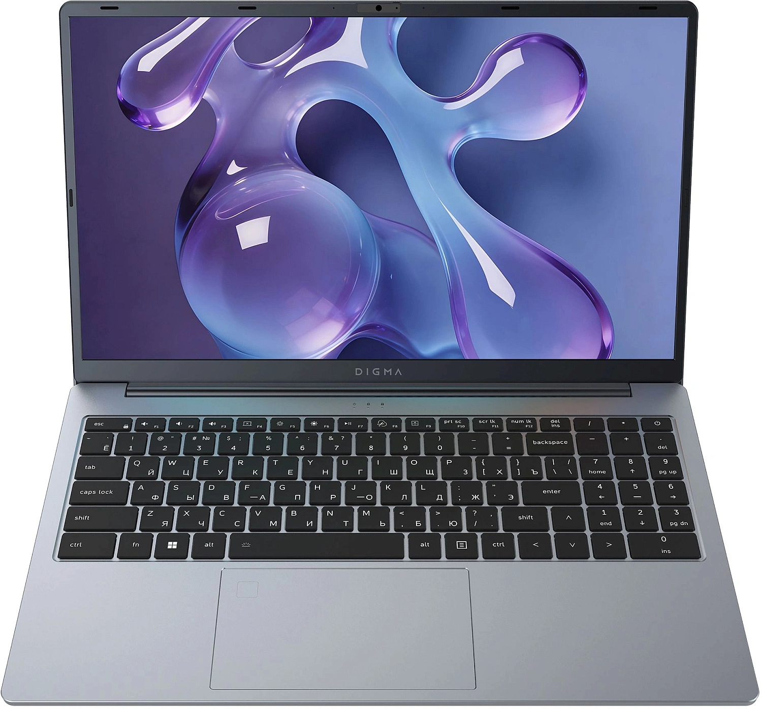 Ноутбук Digma Nova Ryzen 5 3500U 16Gb SSD512Gb AMD Radeon Vega 8 15.6" IPS FHD (1920x1080) Windows 11 Pro grey WiFi BT Cam 6000mAh (DN15R5-ADXW13)