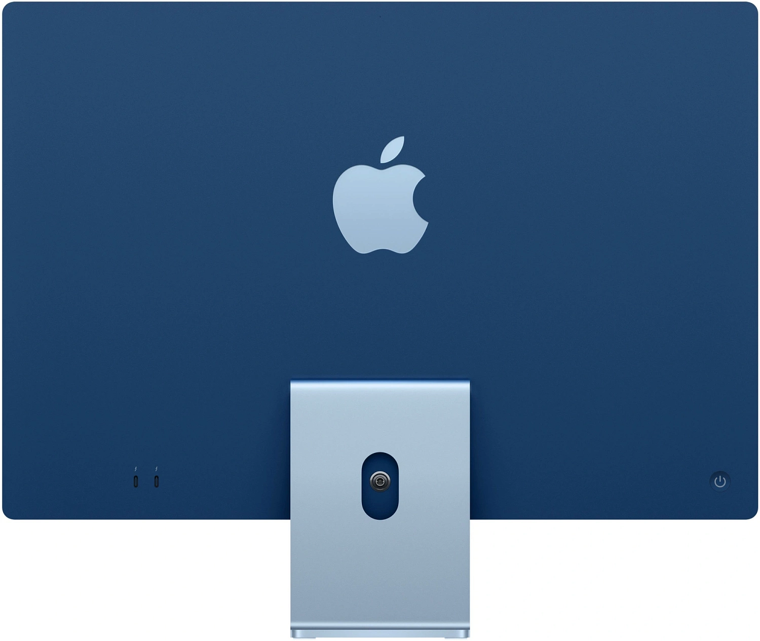 Моноблок Apple iMac A2874 24" 4.5K M3 8 core (4) 8Gb SSD256Gb 8 core GPU macOS WiFi BT 143W клавиатура мышь Cam синий 4480x2520