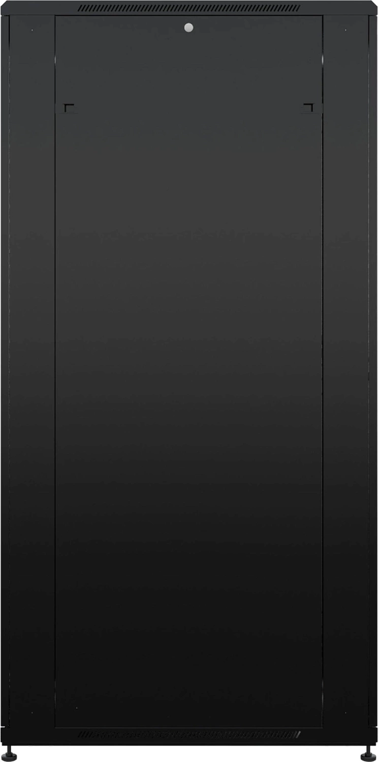 Шкаф серверный NTSS Премиум (NTSS-R42U60100PD/PDD-BL) напольный 42U 600x1000мм пер.дв.перфор. задн.дв.перфор.2-хст. 900кг черный 111кг